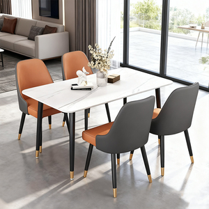 Mesas de Comedor Más Vendidas en 2026, Elegancia Atemporal, Juego de <span class=keywords><strong>Mesa</strong></span> de Comedor de Estilo Contemporáneo para Espacios Interiores, Hogar y Restaurante - Product Image 4