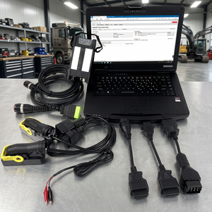 Outil de diagnostic pour camions et excavatrices Vcads Vocom lI 88890400 VOCOM 2, câble de test ECU et ordinateur portable CF53. - Product Image 1