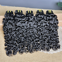 GDYhair Lot de Cheveux Naturels Birmans Bouclés Bruts Vietnamiens – Cheveux Humains Vierges Alignés avec les Cuticules – Extension de Cheveux Naturels Birmans Bouclés