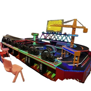 Máquina de Juego de Carreras de Mini Karts Especial para Niños, para Uso Comercial en Parques Infantiles Interiores, para 6/8/10 Personas - Product Image 1