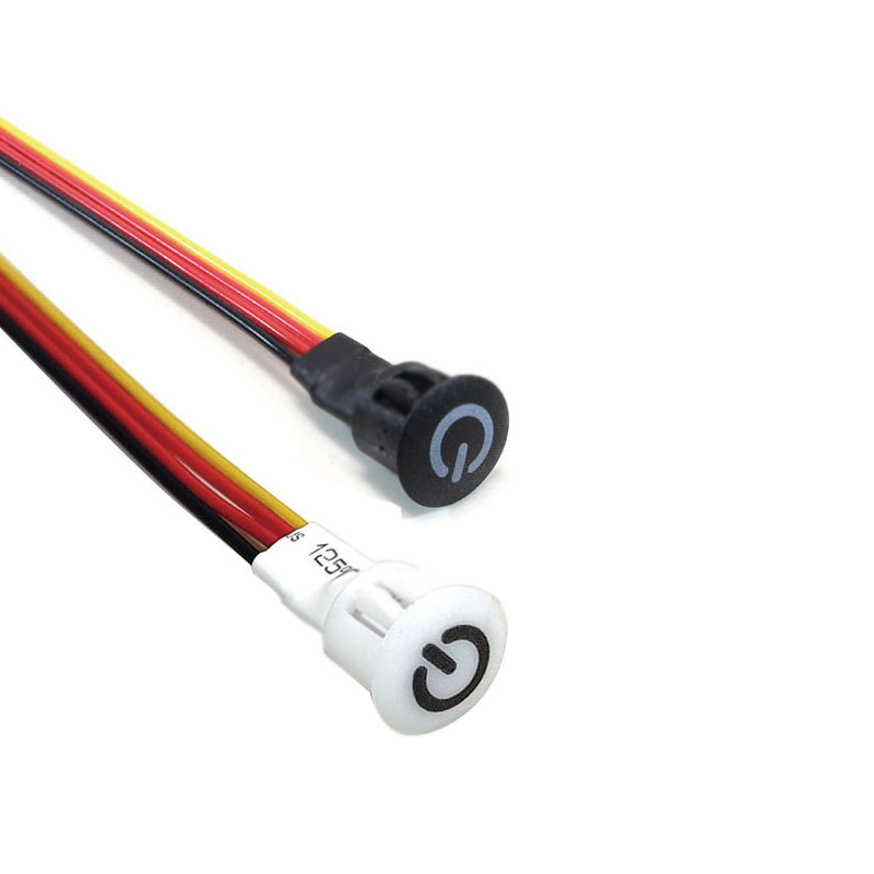 JC Smart Mini Touch Sensor Switch 10/16mm Inductive Switch Powerful Output 5V 12V 24V Embedded PVC Material CE Certified 3-Year