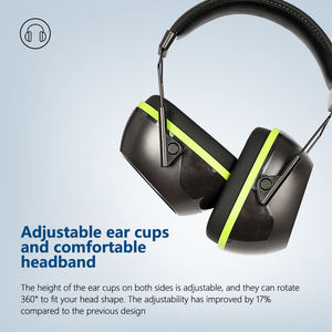 <span class=keywords><strong>Orejeras</strong></span> Protectoras con Cancelación de Ruido para Caza y Tiro, Aprendizaje del Sueño, Protección Auditiva - Product Image 3