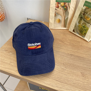 Retro đa năng Mũ bóng chày nữ Hàn Quốc phiên bản của mềm hàng đầu giản dị vài hợp thời trang thương hiệu mới đạt đỉnh mũ - Product Image 6