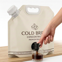 Pochette à bec verseur pour huile d'olive avec robinet 500ml 1L, sac alimentaire liquide en aluminium haute barrière de qualité alimentaire