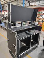 Flight case pour DJ, multi-médias, gestion d'événements, station de travail DJ