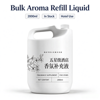 Stok Tersedia Cairan Isi Ulang Aroma Diffuser Hotel Bintang Lima 2L, Minyak Wangi Tahan Lama untuk Mesin Pengharum Hotel Kantor Grosir