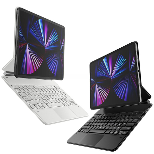 2024 Newest Hot Selling Magnetic Wireless Keyboard Case with Touch for Magic Keyboard Case iPad 12.9 air 13 Pro 11 2024 case
