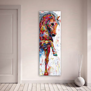 Cavallo immagine Wall Art Canvas Painting <span class=keywords><strong>Poster</strong></span> stampe Animal Painting Home Decor No Frame - Product Image 1