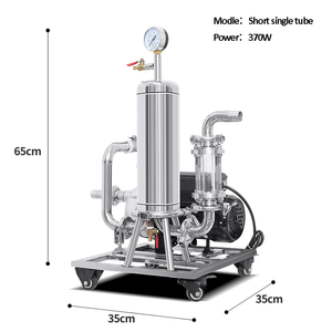 Filtre à eau et à vin double usage, adapté à la filtration de divers types de boissons alcoolisées, whisky, vin, brandy - Product Image 1