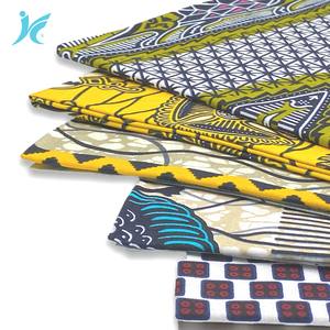 Nouveau modèle de tissu africain imprimé <span class=keywords><strong>en</strong></span> wax 100% coton, véritable tissu wax authentique - Product Image 1