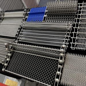 Bande transporteuse en maille spirale équilibrée à chaîne en acier inoxydable pour <span class=keywords><strong>la</strong></span> transformation alimentaire et <span class=keywords><strong>le</strong></span> séchage industriel - Product Image 2