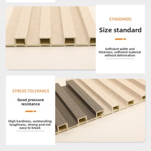 Panel <span class=keywords><strong>de</strong></span> Pared WPC, Panel Acústico <span class=keywords><strong>de</strong></span> Gran Formato, Fácil <span class=keywords><strong>de</strong></span> Instalar, para Decoración <span class=keywords><strong>de</strong></span> Paredes, Multicolor, Venta al Por Mayor - Product Image 3