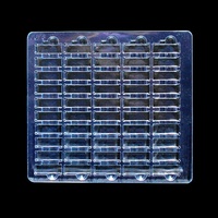 Boîtes blister en plastique personnalisées Emballage à moitié plié Plateaux à bulles Plateaux électroniques pour produits ménagers fabriqués en PVCPET