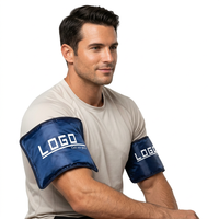 Compresse de gel réutilisable personnalisable chaude/froide 10,5x14,5 pouces, portable et pliable, soulagement instantané de la douleur pour le sport et les activités de plein air