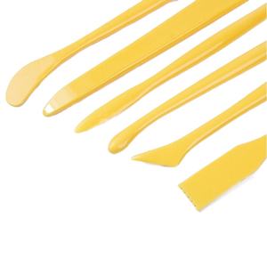 Halten Sie lächelnd heiß verkaufen 6pcs Kinder Modellieren Kunststoff Ton Werkzeugset Diy Ton Keramik Werkzeuge Set für Kinder - Product Image 2