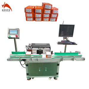 Các bên của giấy hộp số lô ngày mã vạch máy dán nhãn thời gian thực in ấn máy dán nhãn - Product Image 1