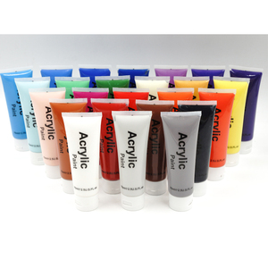 Không Độc Hại Và Màu Sắc Rực Rỡ Giàu Sắc Tố Không Phai Sơn Màu Sắc Acrylic Sơn Set Với Giá Tốt Cho Nghệ Sĩ Vải sơn - Product Image 2