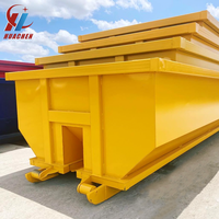 Conteneur de collecte des déchets de construction d'usine camion à benne basculante personnalisée benne à ordures à vendre