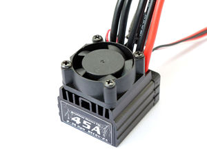 18A/25A/35A/45A กันน้ำมอเตอร์ DC แบบไม่มีแปรง ESC 2-3S สำหรับ RC 1/10 1/16 1/18 รถของเล่นรุ่นโลหะและพลาสติก - Product Image 5