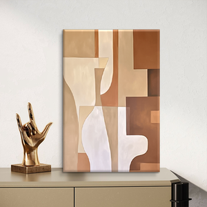 Décoration d'hôtel, <span class=keywords><strong>toile</strong></span> peinte à la main, art mural géométrique <span class=keywords><strong>facile</strong></span>, <span class=keywords><strong>peinture</strong></span> bohème - Product Image 3