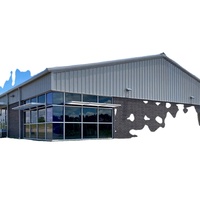 Bâtiment en acier préfabriqué pour usine de transformation alimentaire, zone de production hygiénique, espace de stockage, installation industrielle