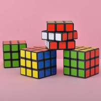 Cube Magique 3x3 Macaron Sans Autocollants, Jouet de Puzzle Rapide pour Enfants, Cadeau Scolaire Populaire et Jouet Anti-Stress Stimulant