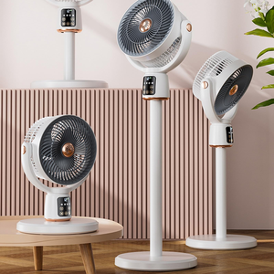 Nouveaux produits : Ventilateurs circulateurs électriques oscillants 3D sur pied avec minuterie pour usage domestique - Product Image 2