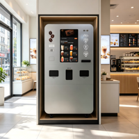 Kiosque à café en libre-service, certifié CE, multi-paiements, logo OEM pour distributeurs et revendeurs