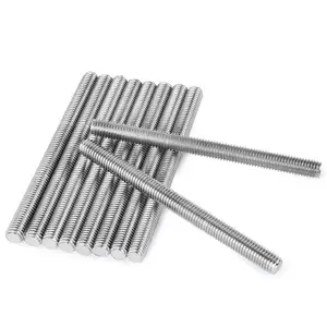 M8 X 100mm Length 304 Stainless Steel Fully Threaded Rod Bar Studs