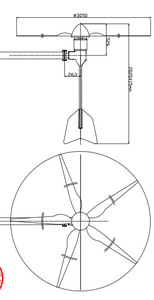 Aerogenerador ESG de 20kw 30kw <span class=keywords><strong>40kw</strong></span> 50kw con Sistema de Energía Eólica Conectado a la Red y Sistema de Energía Eólica Fuera de la Red - Product Image 4