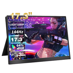 17.3 inch siêu hẹp khung di động chơi game màn hình độ phân giải cao 1080P 144Hz IPS LCD với đèn nền - Product Image 1
