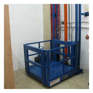 Piccolo Ascensore Domestico da Esterno Sollevatore Elettrico Idraulico 2-12m per Uso Magazzino Montacarichi in Acciaio per Edilizia Residenziale - Product Image 2