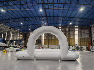 Arena Gonfiabile in PVC 13x13ft per Auto Bumper, Pista da Corsa Esterna per Parco Avventura Bambini, Noleggio Commerciale - Product Image 2