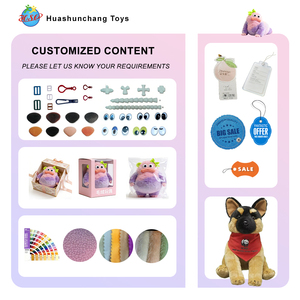 Juguete de perro de peluche de <span class=keywords><strong>pastor</strong></span> alemán personalizado OEM relleno de algodón PP - Product Image 3