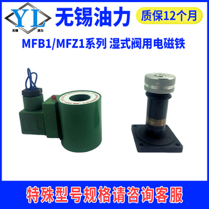 โซลินอยด์แบบเปียกชุด Mfz1 Mfb1สำหรับวาล์วไฮดรอลิก24V 220V 110V - Product Image 3