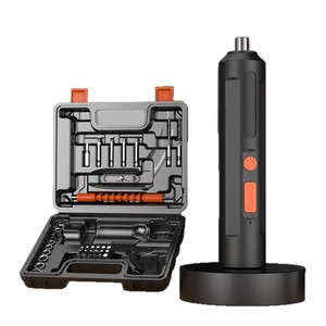 Tournevis, mini perceuse pistolet, mini perceuse électrique au lithium-ion, ensemble de tournevis entièrement automatique 47 pièces et accessoires - Product Image 5