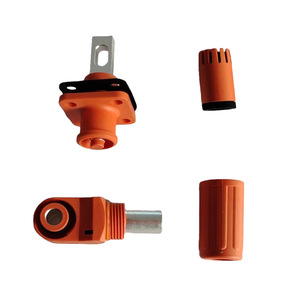 Photovoltaic Energy Storage Connector 120A 1000V IP67 Round <b>Plug</b> ABS Housing Copper Contact - Product Image 1