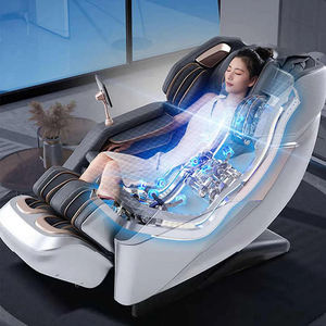 Silla de masaje shiatsu con modo de balanceo, técnicas de golpeteo y terapia de calor, estiramiento tailandés, silla de masaje compacta - Product Image 5