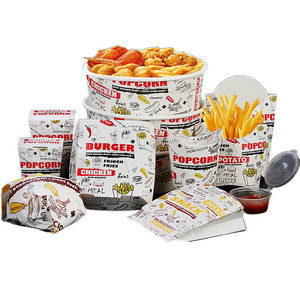 Caja de Papel para Hamburguesas Personalizada, Caja de Hamburguesas Tamaño McDonald's - Product Image 2