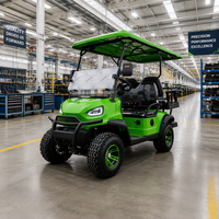 Buggy de golf Chuanliang de haute qualité avec suspension amortissante, vitesse 50-70 km/h, autonomie 90 km, couleur de siège personnalisable, 300 mm+ au sol, 25