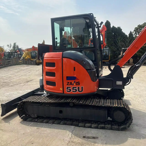 Excavadora de Orugas Usada Hitachi ZX55U de 5 Toneladas, Motor de 28.1kW y Caja de Cambios, Maquinaria de Construcción, Equipo Pesado en Existencia - Product Image 3