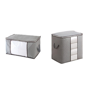 Gran capacidad de tela Oxford marco de acero impermeable, cajas de almacenamiento de tela Oxford plegables bolsas organizadoras de almacenamiento/ - Product Image 2