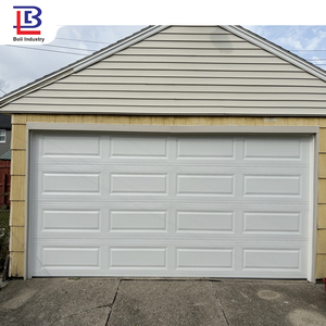 <span class=keywords><strong>Porte</strong></span> <span class=keywords><strong>de</strong></span> <span class=keywords><strong>garage</strong></span> <span class=keywords><strong>sectionnelle</strong></span> à battants <span class=keywords><strong>motorisée</strong></span> automatique <span class=keywords><strong>de</strong></span> grande taille pour projet d'appartements, fabrication industrielle - Product Image 5
