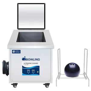 Limpiador ultrasónico para limpieza de bolas, máquina de limpieza ultrasónica de 40KHz, 600W, 33L