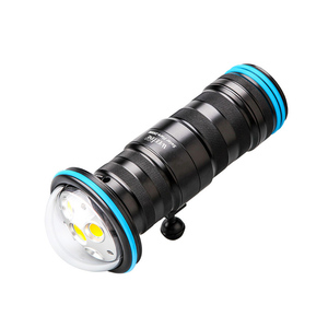 Weefine WF075 Mode stroboscopique Équipement de plongée Solar Flare 25000 lumens source de lumière multi-COB latérale 160 lampe sous-marine à distance grand angle - Product Image 3
