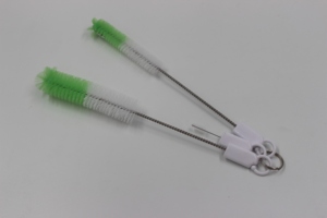 Brosse de nettoyage de bouteilles en nylon de haute qualité, nouveau style, avec long manche, <span class=keywords><strong>kit</strong></span> de brosses pour biberons en <span class=keywords><strong>verre</strong></span> et en plastique - Product Image 2