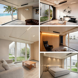 Casa Modular Prefabricada Pequeña, Casa Prefabricada con <span class=keywords><strong>Techo</strong></span> Modular, Casa Contenedor Portátil Desmontable - Product Image 2