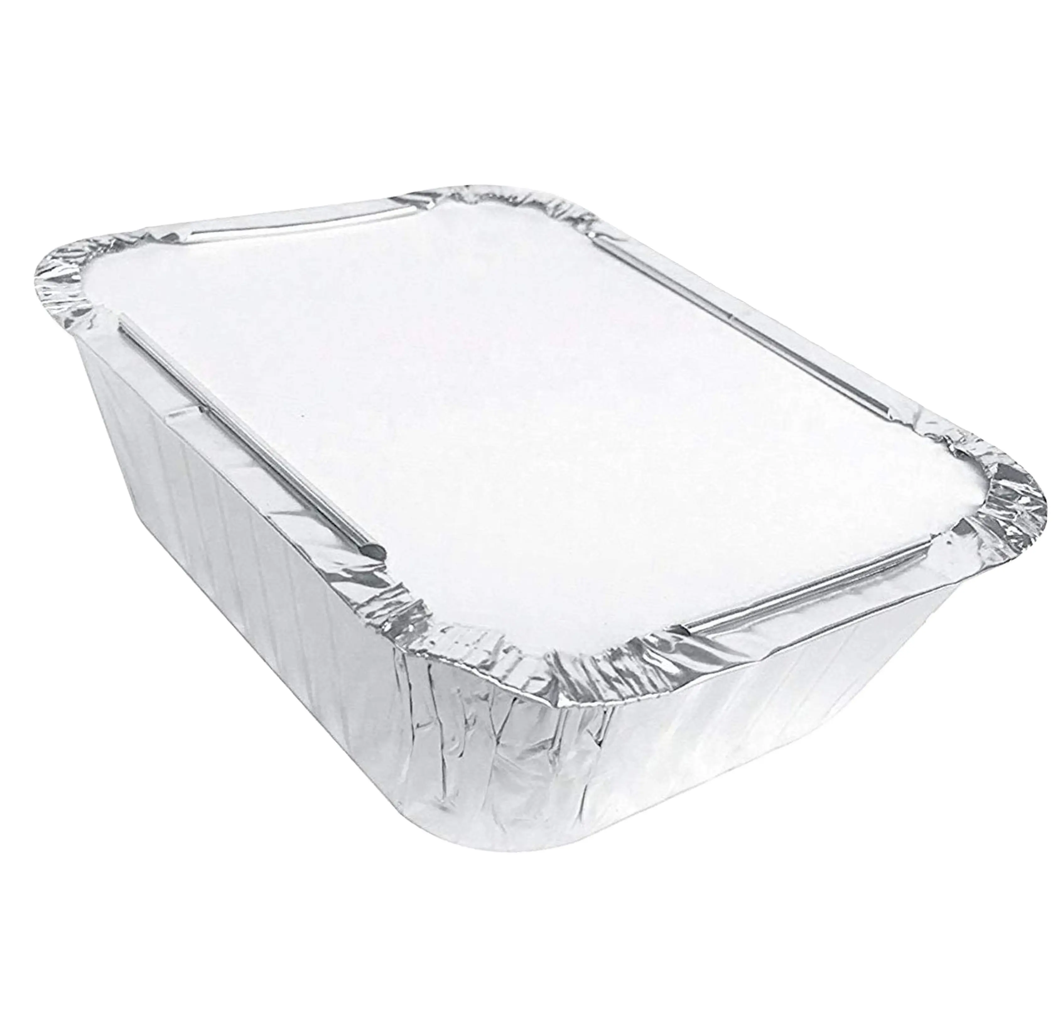9x13 "30 packs Durable Disposable Half Size Aluminium Foil Pans With Lids Food Containers für Catering, Baking