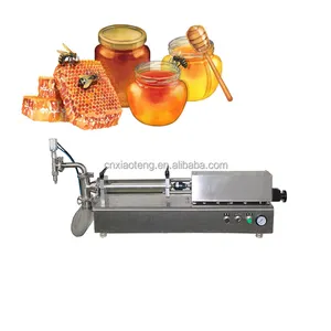 Semi Automatic Mineral Water Filling Machines Plastic Small Bottle Honey Manual Filling Machines