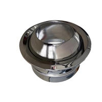Diffuseur à jet sphérique en acier inoxydable et diffuseur à buse sphérique pour unités terminales de systèmes CVC